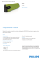 Product Leaflet: Altoparlante portatile verde