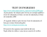 TEST DI INGRESSO - Dipartimento di Matematica