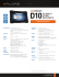 Scheda tecnica XSLATE D10