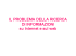 Criteri di ricerca II