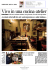 Vivo in una cucina-atelier