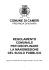 regolamento comunale manomissione