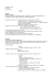 Programma svolto Classe IV I as 2015-2016