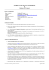 CV - Dipartimento di Informatica e Automazione