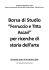 Borsa di Studio per ricerche di storia dell`arte