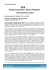comunicato stampa - Glenda Cinquegrana
