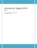 Accessions: August 2014 - Institute of Classical Studies Library