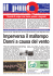 Imperversa il maltempo Danni a causa del vento