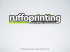 PRESENTAZIONE RUFFOPRINTING