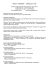 MEDICO VETERINARIO – CURRICULUM VITAE Direttore Sanitario