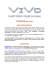 ViVo MANUALE D`ISTRUZIONI