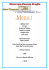 Menu Cerimonie 2016 - Ristorante Braglia
