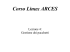 Corso Linux ARCES