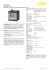 Data sheet - VEGAMET 381 - Elaboratore e strumento di