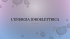 L`ENERGIA IDROELETTRICA