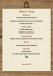 Menu 1 Terra - La vecchia Cascina