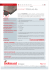 Scheda tecnica |