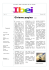 Giriamo pagina …