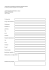 Modulo per richiesta accesso all`Archivio storico