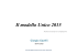 Il modello Unico 2015 - ODCEC Forlì
