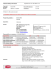 Material Safety Data Sheet Nome del prodotto