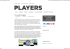 OTTOBRE_Un esordio Semplice | Players
