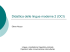 Didattica delle lingue moderne 2 (OCI)