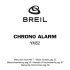 CHRONO ALARM