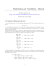 Matematica per l`eccellenza - Bezout