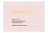 Il DIABETE