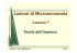 Lezione 7