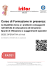 Corso di Formazione in presenza: