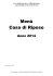 menu - Casa di Riposo della Misericordia Siena