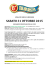 sabato 31 ottobre 2015