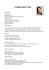 curriculum vitae