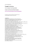 Design for Services - Donna di servizio (e service design)