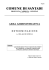 Determinazione del Responsabile dell`Area