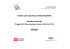 Rendicontazione Progetti di Prevenzione Ser.D. 2014