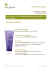 TRATTAMENTI CORPO Gel fresco anti-fatica