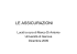 le assicurazioni - Aulaweb Economia