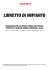 libretto di impianto