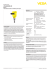 Data sheet - VEGASWING 61 - Bifilare Interruttore di livello a