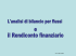 Analisi bilancio per flussi