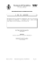 DETERMINAZIONE DIRIGENZIALE 288 Anno 2015