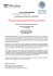 CALL FOR PAPERS “The Social Responsibility of Business Revisited”