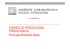 CORSO DI PSICOLOGIA FISIOLOGICA Prof.ssa Roberta Daini