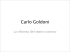 Carlo Goldoni - Libro di Scuola