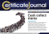 Cash collect mania - Certificate Journal