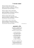 Spettacolo Natalizio 2011 – Testi delle canzoni