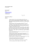 Gherardo Vitali-Rosati, Ph.D. Curriculum Vitae Via dei Frati Bigi 4